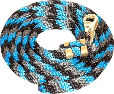 Poly Colorful Lead Rope, Bull Snap
