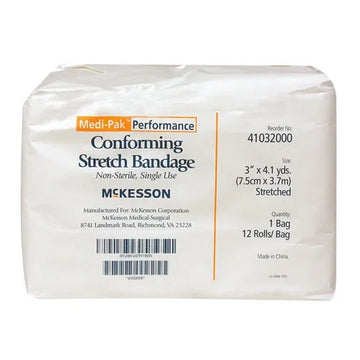 Conforming Stretch Gauze, bag of 12 rolls