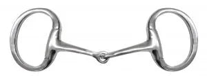 Showman ® 5" eggbut snaffle bit