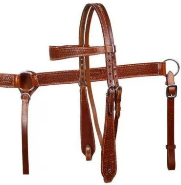 Showman Headstall and Breast Collar Set