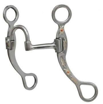 Showman Medium Swivel Port Mouth Bit